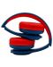 Παιδικά ακουστικά PowerLocus - PLED,ασύρματα, μπλε/κόκκινο - 4t