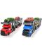 Παιδικό παιχνίδι Dickie Toys -  Μεταφορέας αυτοκινήτων με τρία αυτοκίνητα, κόκκινο - 4t