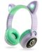 Παιδικά ακουστικά PowerLocus - Buddy Ears, ασύρματα, μωβ - 1t