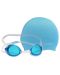 Παιδικό σετ κολύμβησης Speedo - Καπέλο και γυαλιά, μπλε - 3t