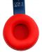 Παιδικά ακουστικά PowerLocus - PLED,ασύρματα, μπλε/κόκκινο - 2t