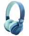 Παιδικά ακουστικά PowerLocus - Louise&Mann 3, ασύρματα, μπλε - 1t