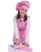 Παιδικό σετ μαγειρικής Bigjigs - Για ντύσιμο, ροζ - 2t