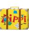 Παιδική βαλίτσα Pippi - Η μεγάλη βαλίτσα της Πίππης, κίτρινη, 32 εκ - 1t