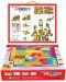 Σετ παιχνιδιού Raya Toys - Οικοδομικά τετράγωνα, 80 τεμάχια - 1t