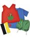 Παιδική στολή της Πίπης Φακιδομύτης, 2-4 ετών - 1t