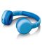 Παιδικά ακουστικά με μικρόφωνο Lenco - HPB-110BU, ασύρματα, μπλε - 3t