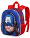 Παιδικό σακίδιο πλάτης Karactermania Capitan America - 3D, με μάσκα - 5t