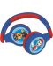 Παιδικά ακουστικά Lexibook - Paw Patrol HPBT010PA, ασύρματα, μπλε - 2t