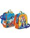 Παιδική τσάντα διπλής όψης Mitama Spinny - Robot-Shark	 - 3t