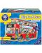 Παιδικό παζλ Orchard Toys -Το μεγάλο κόκκινο λεωφορείο, 15 τεμάχια - 1t