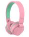 Παιδικά ακουστικά Tellur - Buddy, ασύρματα , ροζ - 1t