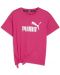 Παιδικό μπλουζάκι  Puma - Essentials+ Logo , ροζ - 1t