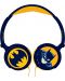 Παιδικά ακουστικά Lexibook - Batman HP015BAT, μπλε/κίτρινο - 2t