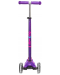 Παιδικό σκούτερ Micro - Maxi Deluxe LED, Purple - 3t