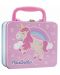 Παιδική μεταλλική βαλίτσα με καλλυντικά Martinelia Little Unicorn - 1t