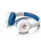 Παιδικά ακουστικά Lenco - HP-010BU, μπλε/λευκό - 4t