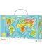 Παζλ Dodo από 100 κομμάτια - Ο Χάρτης του κόσμου  - 1t