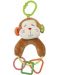 Κουδουνίστρα Lorelli Toys -Πίθηκος με ειδώλια - 1t
