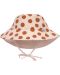 Καπέλο διπλής όψης Lassig - Dots Powder, 3-6 μηνών, ροζ - 2t