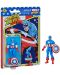 Φιγούρα δράσης  Hasbro Marvel: Captain America - Captain America (Marvel Legends) (Retro Collection), 10 cm - 2t
