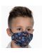 Παιδική προστατευτική μάσκα - Cosmos, δύο στρώσεων, με μεταλλική στοίβα, 6-12 ετών - 1t
