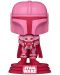 Φιγούρα Funko POP! Valentines: Star Wars - The Mandalorian with Grogu (Special Edition) #498 - 1t