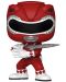 Φιγούρα Funko POP! Television: Mighty Morphin Power Rangers - Red Ranger (30th Anniversary) #1374 - 1t