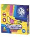 Φθορίζουσα πλαστελίνη Astra - 6 χρώματα - 1t