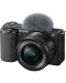 Φωτογραφική μηχανή χωρίς καθρέφτη για vlogging Sony - ZV-E10, E PZ 16-50mm - 2t