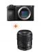 Φωτογραφική μηχανή Sony - Alpha A6700, Black + Φακός Sony - E, 15mm, f/1.4 G - 1t