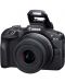 Φωτογραφική μηχανή Canon - EOS R100, RF-S 18-45mm, f/4.5-6.3 IS STM, Black - 8t