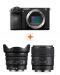 Φωτογραφική μηχανή Sony - Alpha A6700, Black + Φακός Sony - E, 15mm, f/1.4 G + Φακός Sony - E PZ, 10-20mm, f/4 G - 1t