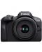 Φωτογραφική μηχανή Canon - EOS R100, RF-S 18-45mm, f/4.5-6.3 IS STM, Black - 1t