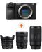 Φωτογραφική μηχανή Sony - Alpha A6700, Black + Φακός Sony - E PZ, 10-20mm, f/4 G + Φακός Sony - E, 70-350mm, f/4.5-6.3 G OSS + Φακός Sony - E, 16-55mm, f/2.8 G - 1t