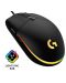 Gaming ποντίκι Logitech - G102 Lightsync, Οπτικό , RGB, μαύρο - 1t