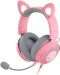 Ακουστικά gaming Razer - Kraken Kitty Edition V2 Pro, Quartz - 1t