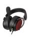 Ακουστικά gaming Redragon - Luna H540, μαύρο/κόκκινο - 6t