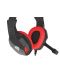 Ακουστικά gaming Genesis - Argon 100 Red, μαύρα - 3t