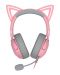 Ακουστικά gaming Razer - Kraken Kitty V2, Quartz Ed. - 2t