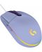 Gaming ποντίκι Logitech - G102 Lightsync, Οπτικό , RGB, μωβ - 1t