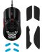 Gaming ποντίκι HyperX - Pulsefire Haste, οπτικό, μαύρο/κόκκινο - 3t
