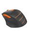 Gaming ποντίκι A4tech - Fstyler FG30S, οπτικό ασύρματο, πορτοκαλί - 2t