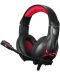 Gaming ακουστικά Marvo - HG8928, μαύρα/κόκκινα - 1t