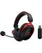 Gaming ακουστικά HyperX - Cloud II Wireless, ασύρματα, μαύρα/κόκκινα - 2t