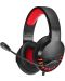 Gaming ακουστικά Marvo - HG8932, μαύρα/κόκκινα - 1t