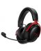 Ακουστικά gaming HyperX - Cloud III, PC/PS5/PS4/Switch, ασύρματα, μαύρο/κόκκινο - 1t