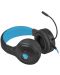 Gaming ακουστικά Fury - Warhawk, RGB, μαύρα/μπλε - 2t