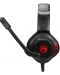 Ακουστικά gaming Marvo - HG8929, μαύρο/ κόκκινο - 2t