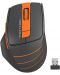 Gaming ποντίκι A4tech - Fstyler FG30S, οπτικό ασύρματο, πορτοκαλί - 1t